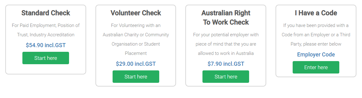 Step 1: How to Start a Police Check Application – Certn-InterCheck Help